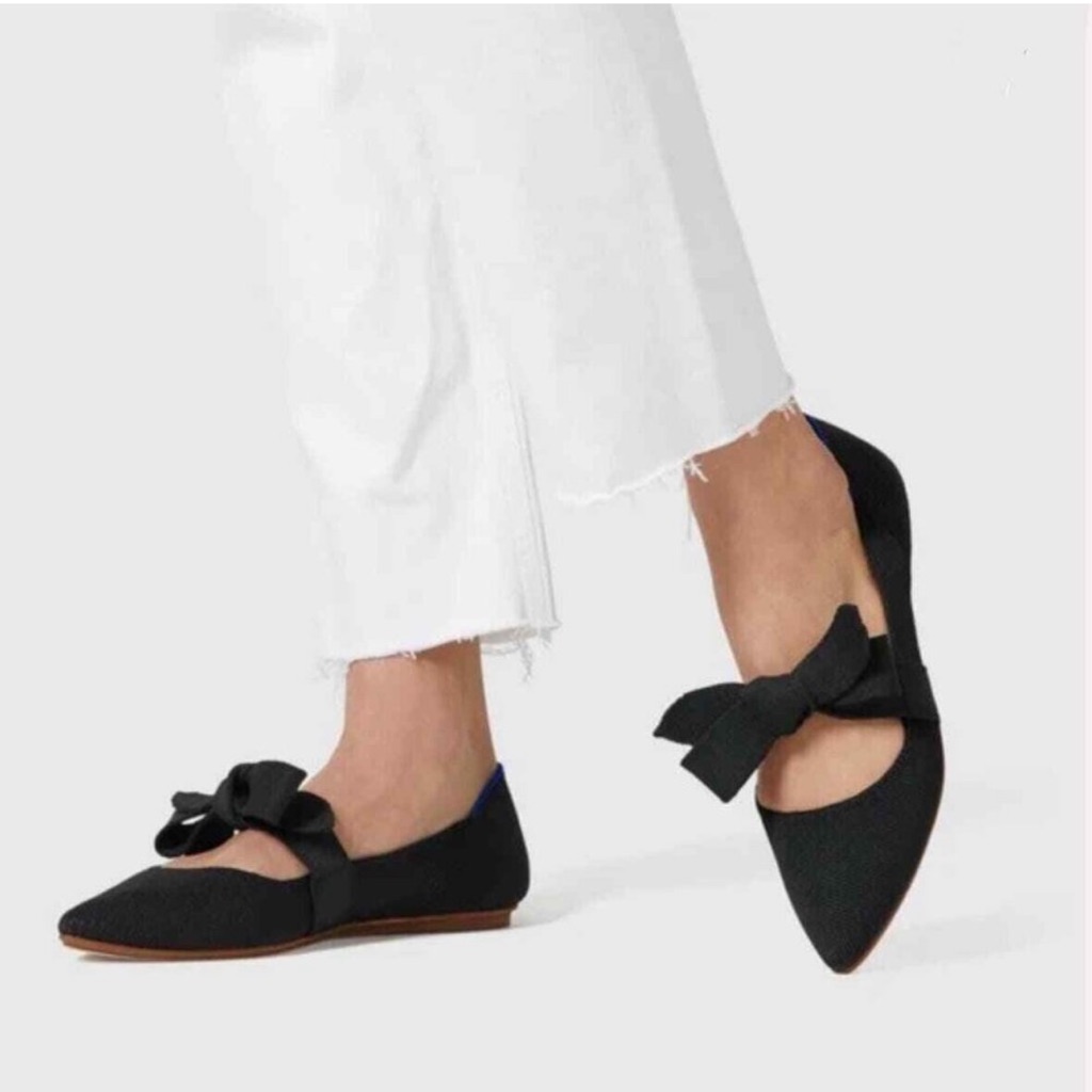 Rothy's The Point Bow Mary Jane Flats | 6.5
